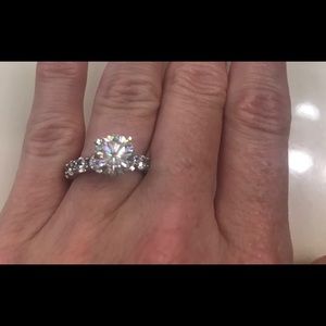 2.8 Ct Moissanite Ring